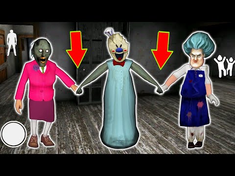 Granny vs Scary Teacher vs Ice Scream All Episodes funny animation