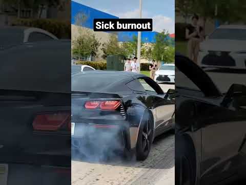 Thumbnail for Sick burnout #chevrolet #corvette #chevy #c7 #v8 #muscle by Chevrolet