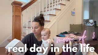 REAL DAY IN THE LIFE OF A STAY AT HOME MOM | mom of 3