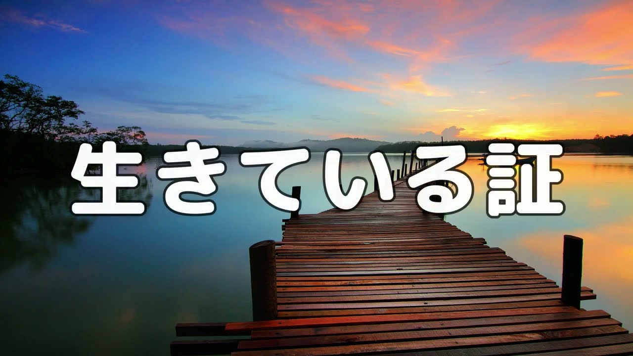 生きている証