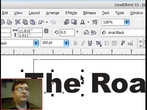 Artistic Text in Corel Draw for Scroll Saw Patterns