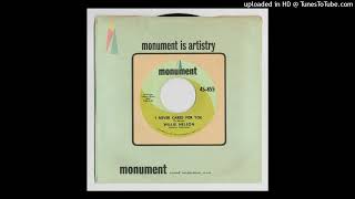 Willie Nelson - I Never Cared For You - Monument Records