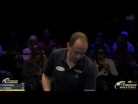 10-BALL ▸ S. VAN BOENING vs J. THERON ▸ 2022 Predator World 10 Ball Championship