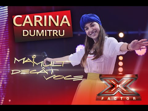 Talent, originalitate, show! Carina Dumitru a făcut spectacol pe scena "X Factor"
