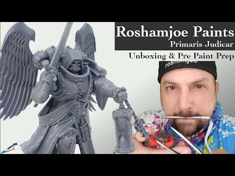 Primaris Judicar - Unboxing and Pre Paint Prep