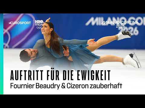 Sensationskür! Fournier Beaudry & Cizeron gewinnen Gold | Olympia 2026 | Eiskunstlauf Eistanz