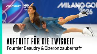 Sensationskür! Fournier Beaudry & Cizeron gewinnen Gold | Olympia 2026 | Eiskunstlauf Eistanz