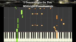♫ I Concentrate On You (Jazz Standard) Piano Tutorial In F MInor ♫