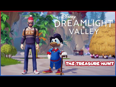 Disney Dreamlight Valley The Treasure Hunt (Scrooge McDuck Side Quest)