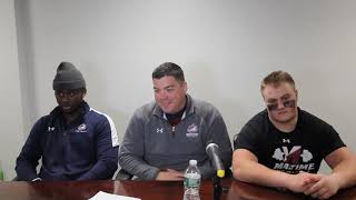 Maritime Football Press Conference vs. Mount Saint Joseph
Nov 16, 2019