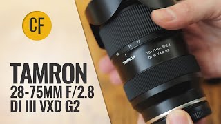 Video thumbnail for Tamron 28-75mm f/2.8 Di III VXD G2 lens review with samples by Christopher Frost