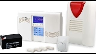 Burglar Alarm kits BS   458 by Olympia Electronics - UNBOXING