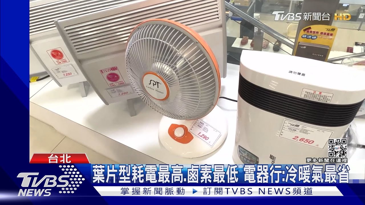 寒流電表跳5倍! 開電暖器「功率愈大」愈耗電