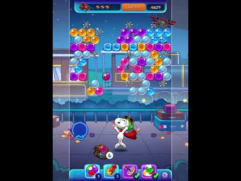 Snoopy bubble shooter 2 level 366