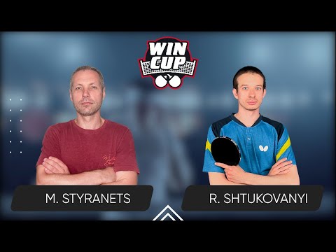00:45 Mykhailo Styranets  - Roman Shtukovanyi West 6 WIN CUP 18.01.2024 | TABLE TENNIS WINCUP