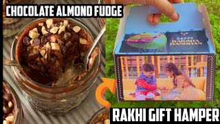 raksha bandhan sweets recipe/chocolate fudge recipe/rakhi hamper ideas/chocolate fudge