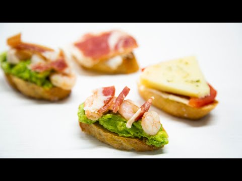 Haz estos APERITIVOS FÁCILES con jamón y SORPREDERÁS a todos.