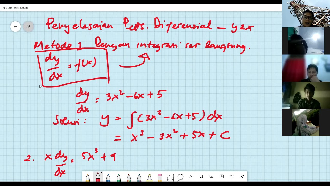 Matematika Teknik 2 Pert2 Solusi PD