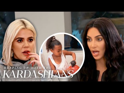Kim & Khloé Kardashian Try to Hide the Truth About North West's "Sleeping" Hamster | KUWTK | E!