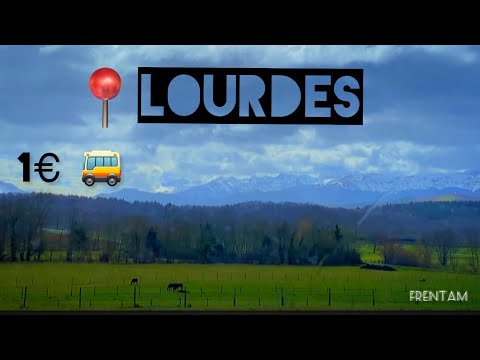 1€ bus travel in Lourdes France 2023