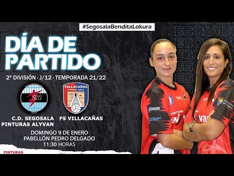 J12 Segunda División Femenina Grupo 4. Segosala Alyvan - Villacañas FSF