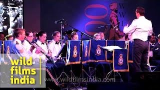 Royal Air Force Band of England at WW 1 Commemoration in India