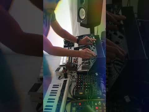 Intro Jam session Techno /Drumbrute/Ms-20/RefaceCs/BeatstepPro/MiniBrute