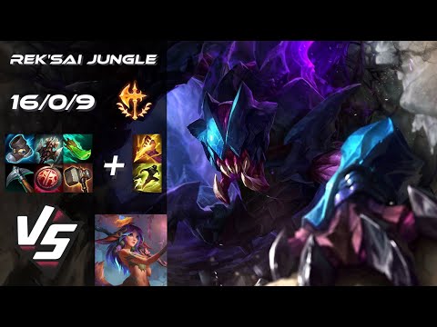 JUNGLE Rek'Sai vs Lillia - EU Grandmaster Patch 25.24
