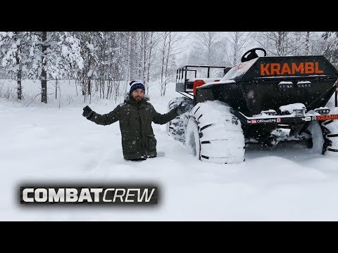 Вездеход Krambl и Турбо-трактор! Кто победит?