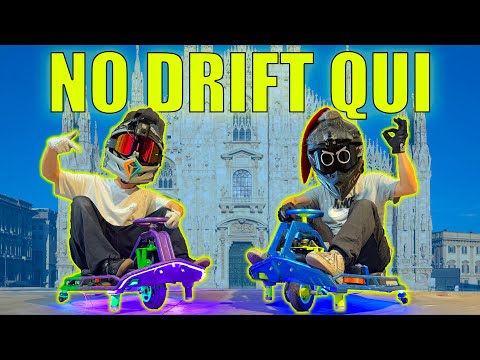 DRIFTING IN THE CENTER OF MILAN