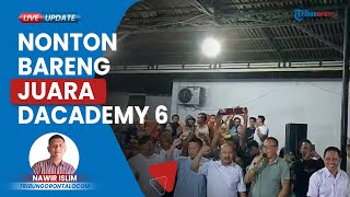 Owan Juara 1 D'Academy 6 Indonesia, Warga Boalemo Gorontalo Bangga Saksikan Kemenangan saat Nobar