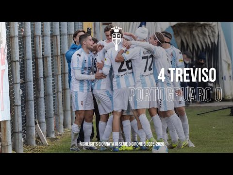 TREVISO VS PORTOGRUARO - HIGHLIGHTS giornata 18 serie d girone c 2025-2026