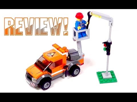 LEGO City 60054 Review: Light Repair Truck