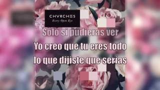 CHVRCHES - Down Side of Me (Sub. Español)