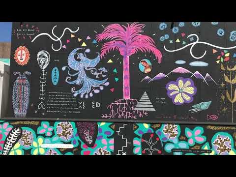 Arte urbana - Place Guillaume II / Victor Tricar - Luxemburgo 2022