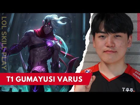 T1  Gumayusi Varus vs Caitlyn