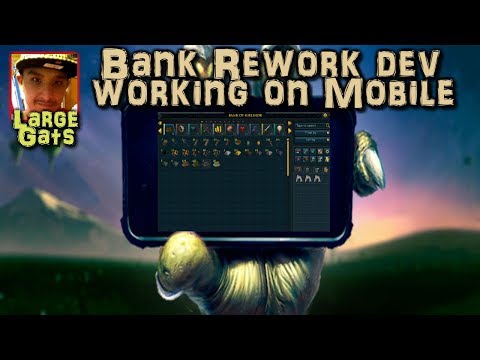 Bank Rework dev shifted to work on RS3 Mobile