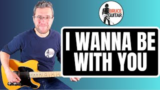 Bruce Springsteen - I Wanna Be With You guitar lesson