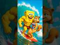 SpongeBob Becomes A Surfer Rank Up Epic Revenge Prank Shorts Spongebob Funny