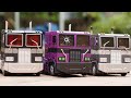 TRANSFORMERS STOP MOTION - Optimus Prime TE 01 Movie Animation Robot Truck Racing car in real life!