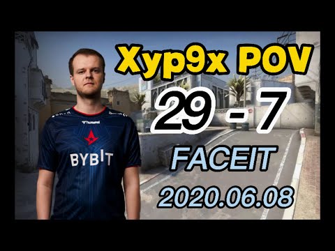 【CS:GO POV 】Xyp9x（29-7） (DUST2) @ FACEIT 5V5 RANKED 2022.06.08