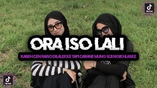Download lagu DJ JAWA ORA ISO LALI || kabeh cen ra iso dilalekke tapi carane mung siji ngikhlaske VIRAL TIKTOK 🔥 mp3