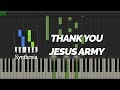 Synthesia - Thank you | Jesus Army Songs 