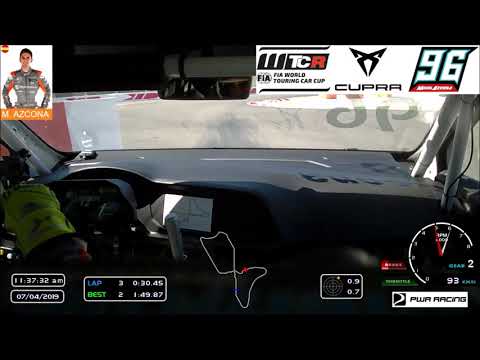 WTCR MIKEL AZCONA - MARRAKECH - PWR RACING - CUPRA