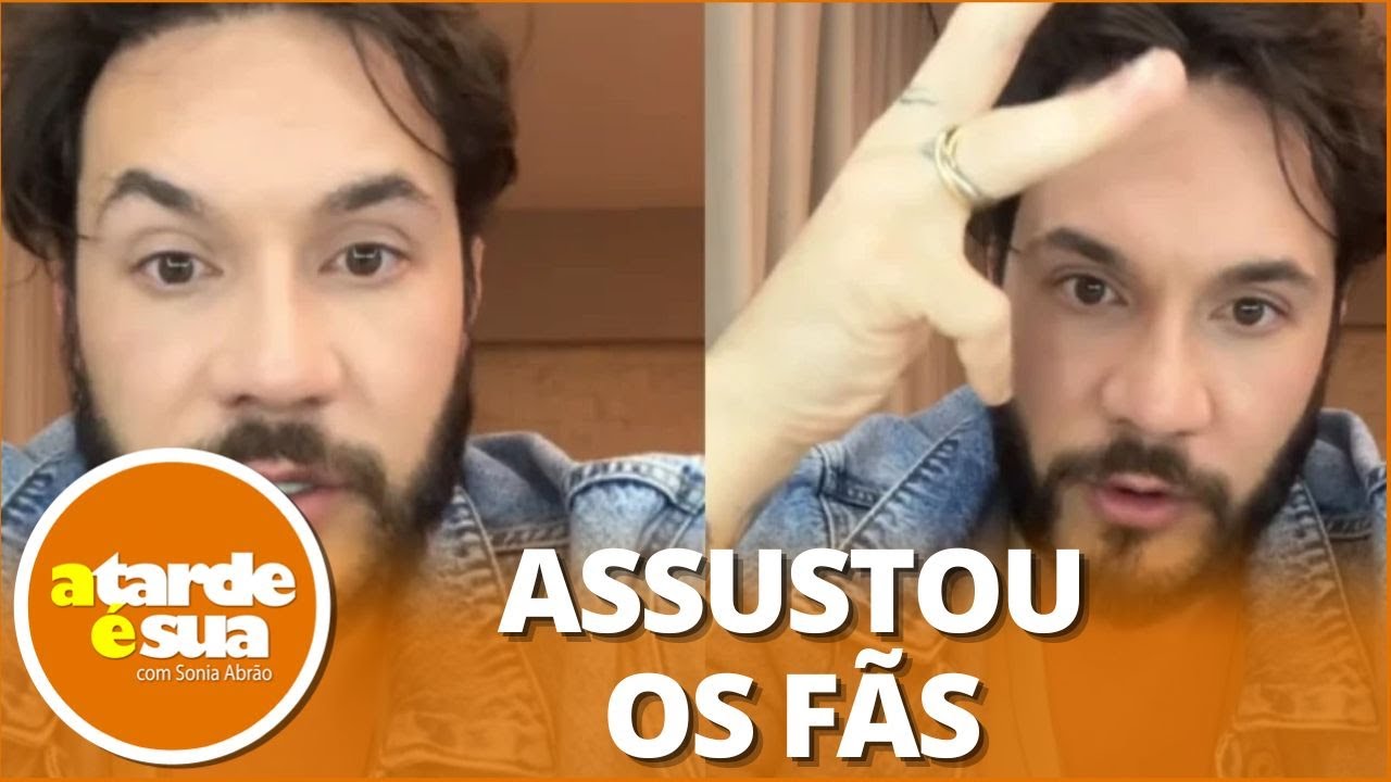 Eliezer toma susto com manchete sobre filho e Sonia Abrão comenta: “Estava transtornado”