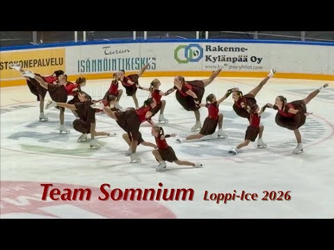 Team Somnium - Loppi-Ice 2026 - Synchronized skating