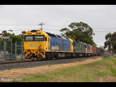 Trackside: Triple G's on 7902V 'Fruit Flyer' at Ararat Triangle- 6/12/24