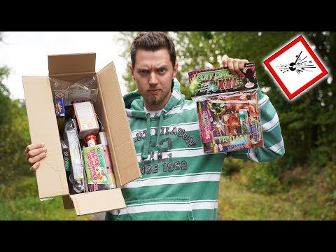 Mega Youth Fireworks Comparison Test 2019! Cardboard Mix - Soon the real bangs will begin!