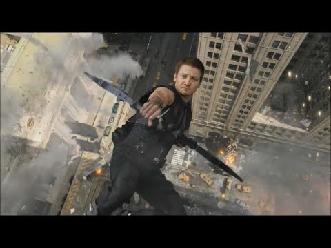 Hawkeye 'I Got Him' Scene   New York Battle Scene   The Avengers 2012 Movie Clip