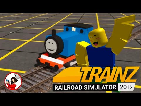 TRAINZ 2019 BUT IT'S ROBLOX IN 2010: Trainz Simulator 2019